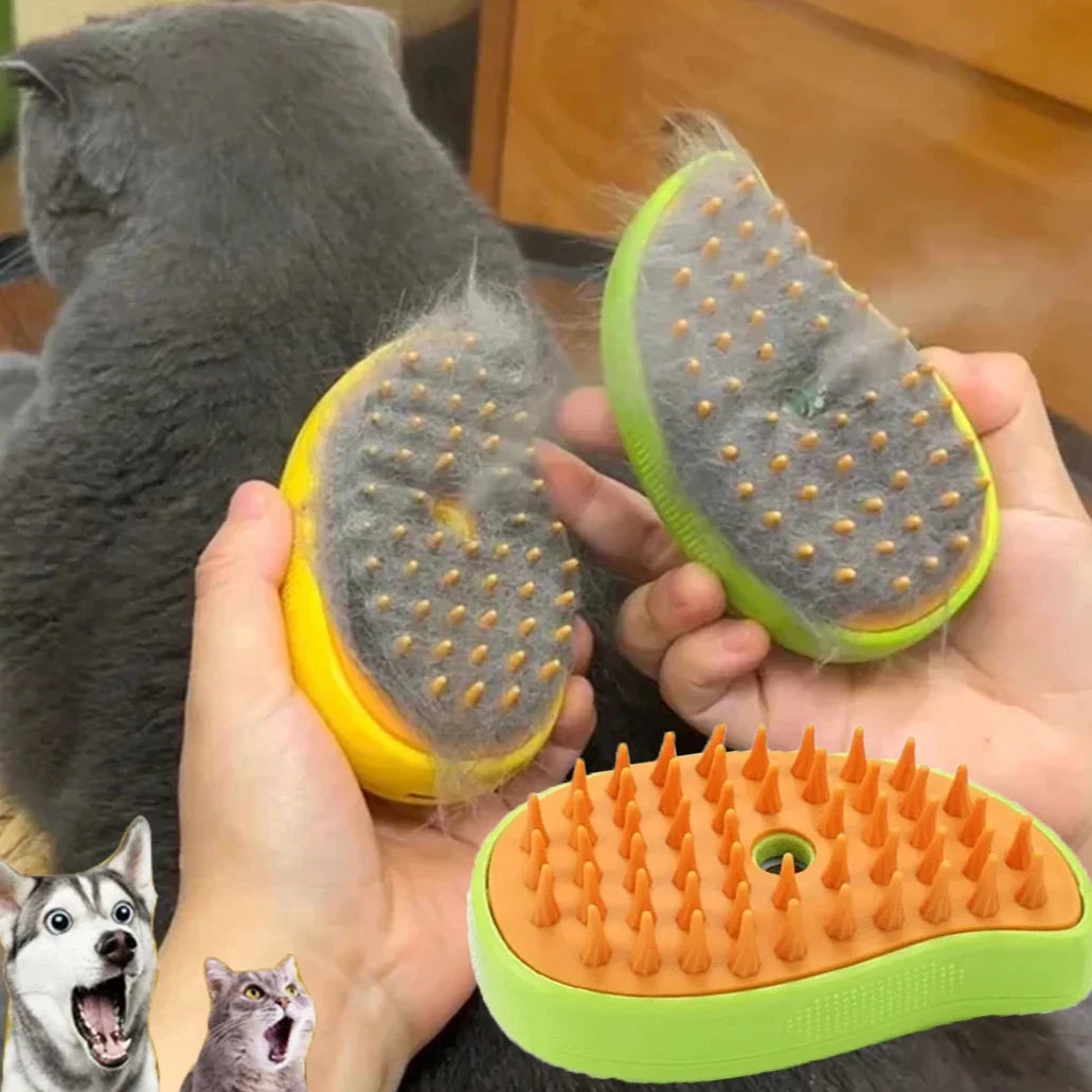 Electric Steamy Pets Brush - Daily Pets Deals