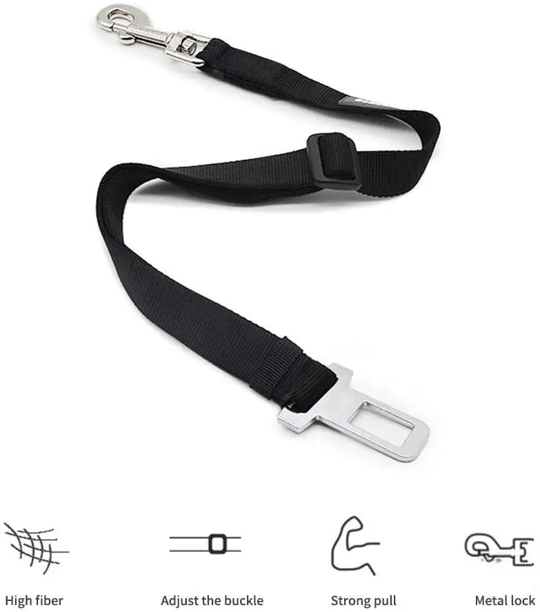 Adjustable Pet Car Seat Belt - Daily Pets Deals